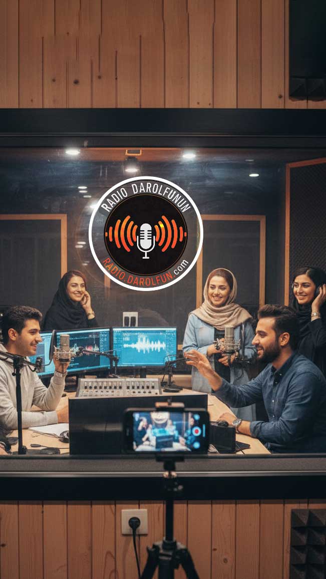 نمونه کارهای گویندگان رادیو دارالفنون